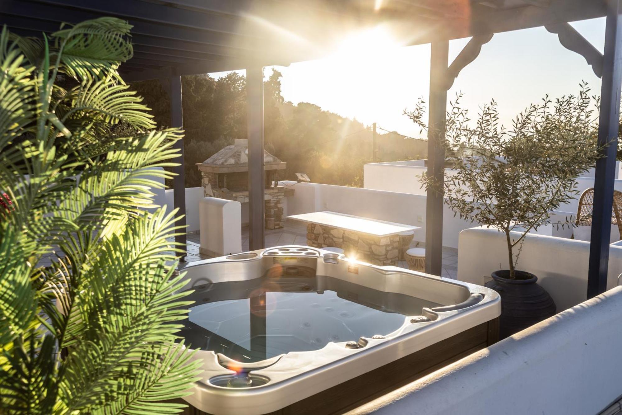 Вилла Giannis & Maria Sunset House Lagoudi Zia Экстерьер фото