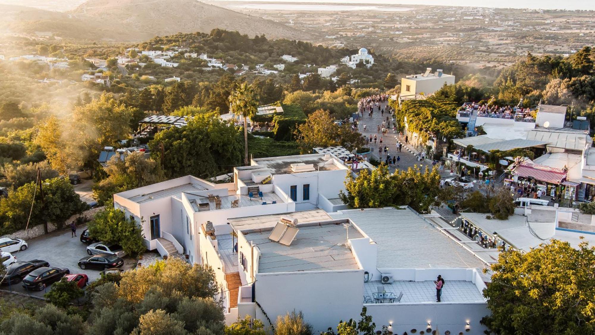 Вилла Giannis & Maria Sunset House Lagoudi Zia Экстерьер фото