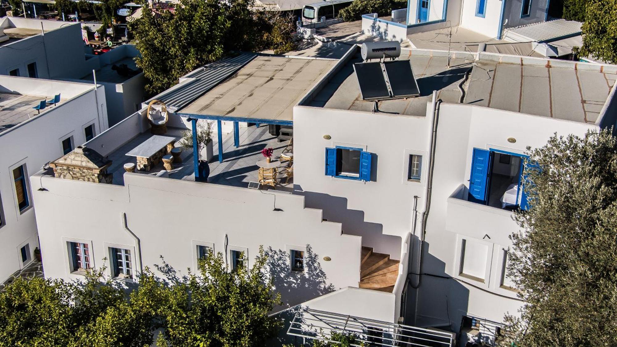 Вилла Giannis & Maria Sunset House Lagoudi Zia Экстерьер фото